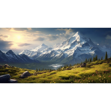 Large Mountain Canvas